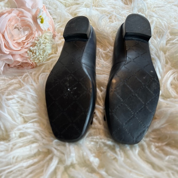 David Tate Black flats/loafers slip-on size 8N - Picture 4 of 4